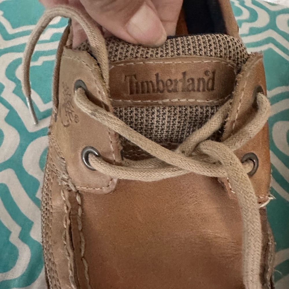 Timberland Men’s Brown Leather Boat Shoes - Picture 2 of 6